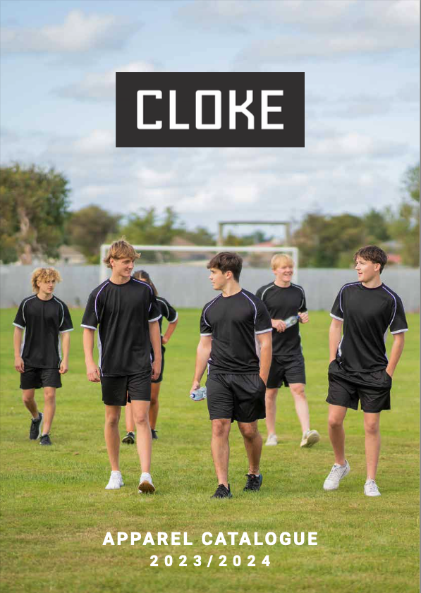Cloke Apparel Catalogue Cover - WBND.co.nz